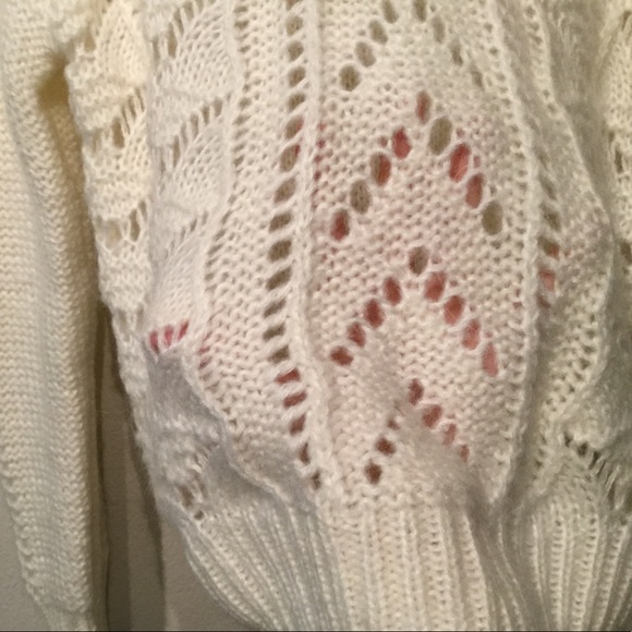 H&M Cream Long Sleeve Sweater NWT - Picture 4 of 9